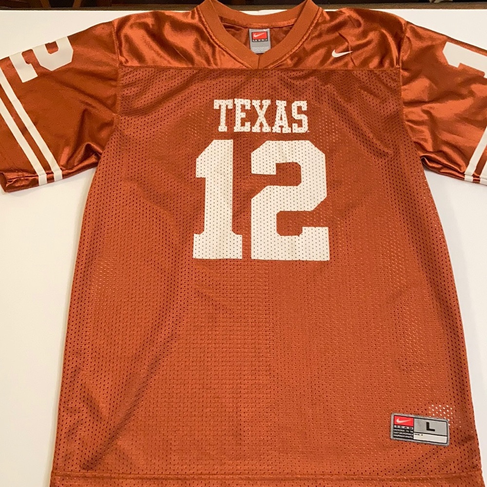 Nike Texas Longhorns Youth Large Jersey